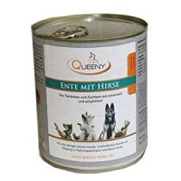 Queeny Hundefutter Ente mit Hirse