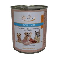 Queeny Hundefutter Lachs Mix