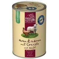 Real Nature Senior Huhn & Lamm mit Gerste und Hanföl