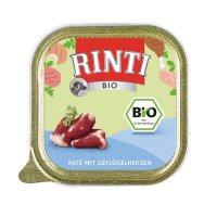 RINTI Bio Paté mit Geflügelherzen