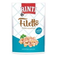 RINTI Filetto in Jelly Frischebeutel Huhn & Lachs