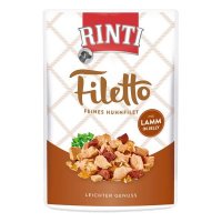 RINTI Filetto in Jelly Frischebeutel Huhn & Lamm