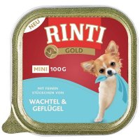 RINTI Gold Mini Wachtel & Geflügel