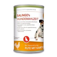 Salingo Bio Pute mit Kartoffeln & Spinat