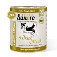 Sanoro Hirsch Menü
