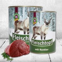 Schecker DOGREFORM Fleischtopf mit Rentier