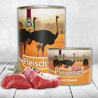 Schecker DOGREFORM Fleischtopf mit Strauß