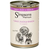 Simpsons Premium Turkey, Duck & Venison for puppies