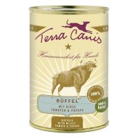 Terra Canis Büffel mit Hirse Tomaten & Papaya