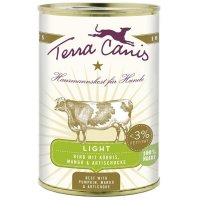Terra Canis Rind Light mit Kürbis, Mango und Artischocke