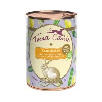 Terra Canis Sommer-Menü Kaninchen mit Zuccini, Birne, Salbei und Lavendelblüten