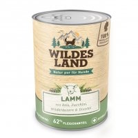 Wildes Land Lamm mit Reis, Zucchini, Wildkräutern und Distelöl