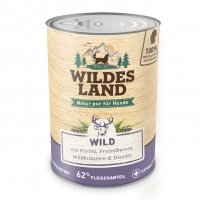 Wildes Land Wild mit Kürbis, Preiselbeeren, Wildkräutern und Distelöl