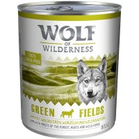 Wolf of Wilderness Green Fields Lamm