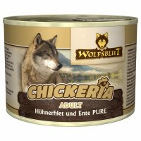 Wolfsblut Chickeria Hühnerfilet und Ente Pure