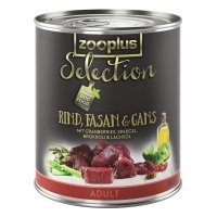 Zooplus Selection Adult Rind, Fasan & Gans