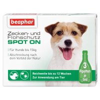 Beaphar Bio Spot On Tropfen für Hunde bis 15 kg