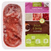 proCani BARF Lamm Menü mit rote Beete und Reis