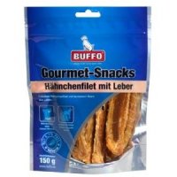 Buffo Gourmet Snacks Hähnchenfilet mit Leber