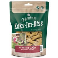 Christopherus Keks-Im-Biss mit Hirsch & Gemüse