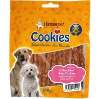 HansePet Cookie s Hühnchen-Reis-Stickies