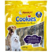 HansePet Cookies Fish n Chew Kaurolle mit Lachshaut