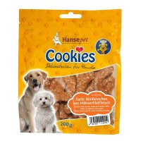 HansePet Cookies Zarte Miniknochen aus Hühnerfiletfleisch