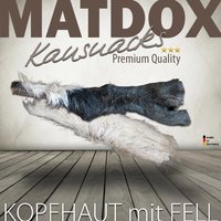 MATDOX Premium Rinderkopfhaut mit Fell