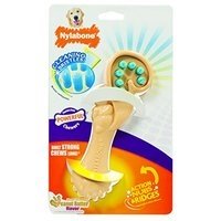 Nylabone Dental Chew Squirrel Peanut Butter Flavor Bristle Brush