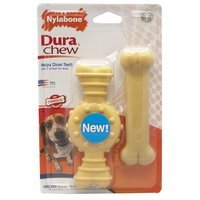 Nylabone Dura Chew Hühnerring Knochen & Erdnussbutter