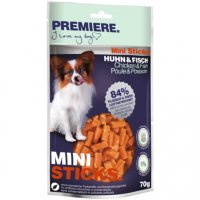 Premiere Mini Sticks Huhn & Fisch