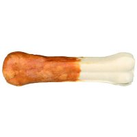 TRIXIE Denta Fun Kauknochen mit Huhn 17 cm