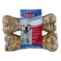 TRIXIE Kauknochen aus Rinderstrossen 15 cm