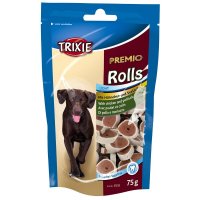 TRIXIE PREMIO Hühnchen & Seelachs Snack Rolls