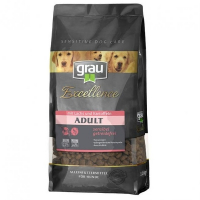 Grau Excellence ADULT Sensibel mit Lachs