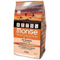 MONGE Grain Free Ente mit Kartoffel