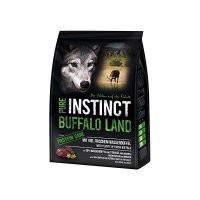 PURE INSTINCT Buffalo Land mit Wasserbüffel und Strauß
