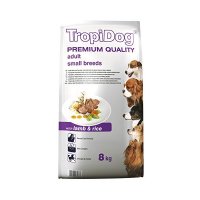 TropiDog Premium Adult Small Breeds - with Lamb & Rice